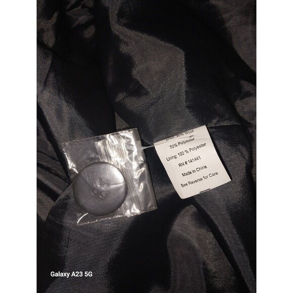 Alpine Swiss Men's Wool Blend Overcoat Size Medium - Picture 6 of 7